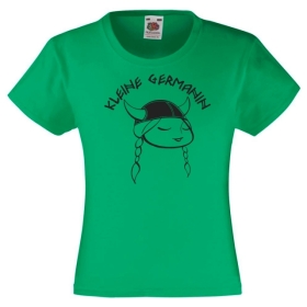 Kinder T-Shirt - Kleine Germanin - grün Kinder T-Shirt - Kleine Germanin - grün