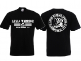 Frauen T-Shirt - Aryan Warrior - Lindisfarne 793 - Motiv 2 - Schwarz Frauen T-Shirt - Aryan Warrior - Lindisfarne 793 - Motiv 2 - Schwarz