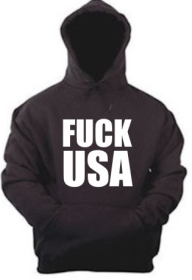 Kapuzenpullover - Fuck the USA Kapuzenpullover - Fuck the USA