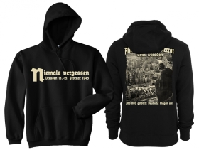 Frauen - Kapuzenpullover - Dresden - Niemals vergessen Frauen - Kapuzenpullover - Dresden - Niemals vergessen