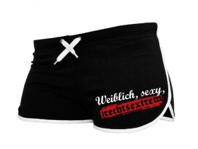 Frauen - Shorts Weiblich, sexy, Rechtsextrem Frauen - Shorts Weiblich, sexy, Rechtsextrem