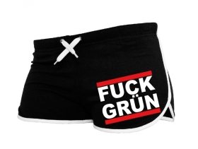 Frauen - Shorts Fuck Grün Frauen - Shorts Fuck Grün