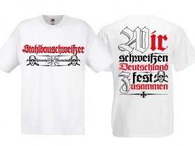 T-Hemd - Stahlbauschweißer - weiß T-Hemd - Stahlbauschweißer - weiß