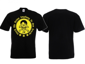 Frauen T-Shirt - Steck dir deine Impfung in den Arsch - Motiv 3 Frauen T-Shirt - Steck dir deine Impfung in den Arsch - Motiv 3