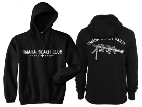 Frauen - Kapuzenpullover - Omaha Beach - Party Hard Frauen - Kapuzenpullover - Omaha Beach - Party Hard