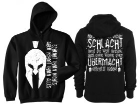 Frauen - Kapuzenpullover - Sparta - Schenkt Ihnen nichts - Nehmt Ihnen alles - schwarz/weiß Frauen - Kapuzenpullover - Sparta - Schenkt Ihnen nichts - Nehmt Ihnen alles - schwarz/weiß