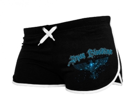 Frauen - Shorts Aryan Bloodline - schwarz/blau Frauen - Shorts Aryan Bloodline - schwarz/blau