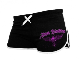 Frauen - Shorts Aryan Bloodline - schwarz/pink Frauen - Shorts Aryan Bloodline - schwarz/pink