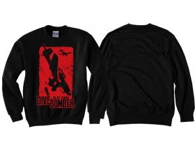 Pullover - Dive Bomber - Ju 87 Stuka - schwarz/rot Pullover - Dive Bomber - Ju 87 Stuka - schwarz/rot