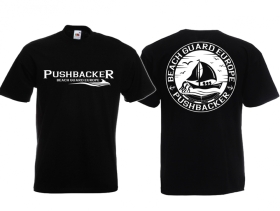 Frauen T-Shirt - Pushbacker - schwarz/weiß Frauen T-Shirt - Pushbacker - schwarz/weiß