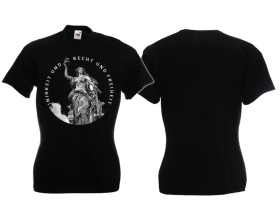 Frauen T-Shirt - Einigkeit und Recht und Freiheit Frauen T-Shirt - Einigkeit und Recht und Freiheit