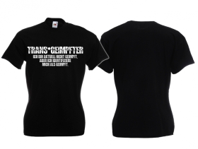Frauen T-Shirt - Trans*geimpft - schwarz Frauen T-Shirt - Trans*geimpft - schwarz