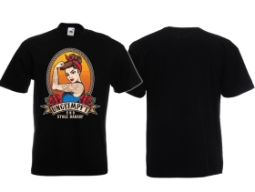 Frauen T-Shirt - Ungeimpft und Stolz drauf - schwarz Frauen T-Shirt - Ungeimpft und Stolz drauf - schwarz