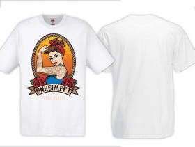 Frauen T-Shirt - Ungeimpft und Stolz drauf - weiss Frauen T-Shirt - Ungeimpft und Stolz drauf - weiss