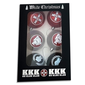 Schmuck-Kugelset - KKK - Weisse Weihnachten Schmuck-Kugelset - KKK - Weisse Weihnachten