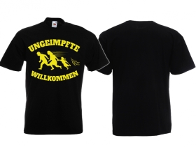 Frauen T-Shirt - Ungeimpfte Willkommen Frauen T-Shirt - Ungeimpfte Willkommen