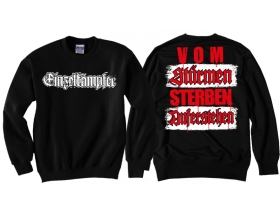 Pullover - Einzelkämpfer - Vom Stürmen, Sterben, Auferstehen Pullover - Einzelkämpfer - Vom Stürmen, Sterben, Auferstehen