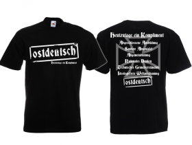 T-Hemd - Ostdeutsch - heutzutage ein Kompliment T-Hemd - Ostdeutsch - heutzutage ein Kompliment