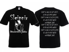 T-Hemd - Sleipnir - Wunderbare Jahre - schwarz T-Hemd - Sleipnir - Wunderbare Jahre - schwarz