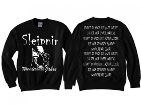 Pullover - Sleipnir - Wunderbare Jahre - schwarz Pullover - Sleipnir - Wunderbare Jahre - schwarz