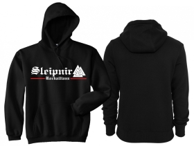 Kapuzenpullover - Sleipnir - Rockallianz - Motiv 1 - schwarz Kapuzenpullover - Sleipnir - Rockallianz - Motiv 1 - schwarz