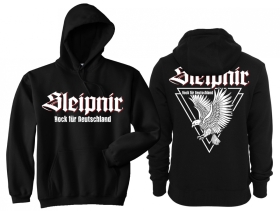 Kapuzenpullover - Sleipnir - Rock für Deutschland - Motiv 2 - schwarz Kapuzenpullover - Sleipnir - Rock für Deutschland - Motiv 2 - schwarz