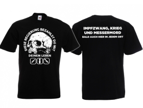 Frauen T-Shirt - Diese Regierung bezahlst du mit deinem Leben! Frauen T-Shirt - Diese Regierung bezahlst du mit deinem Leben!
