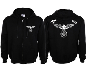 Kapuzenjacke - Phoenix - Deutschland - schwarz/weiß Kapuzenjacke - Phoenix - Deutschland - schwarz/weiß