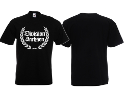 T-Hemd - Division Sachsen - klassisch - Motiv 2 - schwarz T-Hemd - Division Sachsen - klassisch - Motiv 2 - schwarz