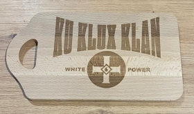 Schneidbrett - KKK - White Power Schneidbrett - KKK - White Power