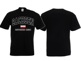 Frauen T-Shirt - College Stil Deutsches Reich - Sachsen Frauen T-Shirt - College Stil Deutsches Reich - Sachsen