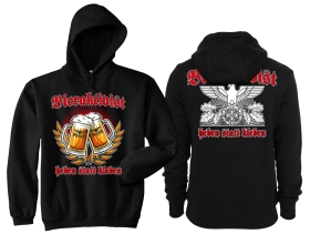 Kapuzenpullover - Bieraktivist - heben statt kleben - Motiv 2 Kapuzenpullover - Bieraktivist - heben statt kleben - Motiv 2