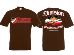 T-Hemd - Division Ostdeutschland - braun T-Hemd - Division Ostdeutschland - braun