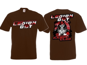 T-Hemd - Legion Ost - Arischer Kampfclub - braun T-Hemd - Legion Ost - Arischer Kampfclub - braun