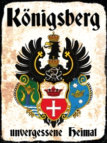 Blechschild - 30x40cm - Königsberg - Unvergessene Heimat Blechschild - 30x40cm - Königsberg - Unvergessene Heimat