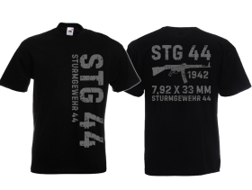 Frauen T-Shirt - Sturmgewehr - STG 44 - schwarz/grau Frauen T-Shirt - Sturmgewehr - STG 44 - schwarz/grau