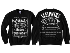 Pullover - Sleipnir - Du trinkst ein Bier, ich einen Whiskey - schwarz Pullover - Sleipnir - Du trinkst ein Bier, ich einen Whiskey - schwarz
