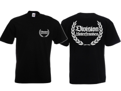 T-Hemd - Division Unterfranken - klassisch - Motiv 1 - schwarz T-Hemd - Division Unterfranken - klassisch - Motiv 1 - schwarz