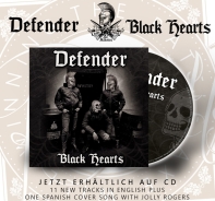 Defender – Black Hearts - CD Defender – Black Hearts - CD
