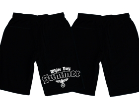 Short - White Boy Summer - Reichsadler - schwarz/weiß Short - White Boy Summer - Reichsadler - schwarz/weiß