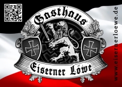 Gasthaus Eiserner Löwe - Aufkleber Paket 10 Stück Gasthaus Eiserner Löwe - Aufkleber Paket 10 Stück
