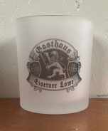 Teelicht / Trinkglas - Gasthaus Eiserner Löwe Teelicht / Trinkglas - Gasthaus Eiserner Löwe