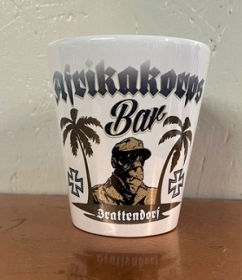 Keramik - Latte - Tasse - Afrikakorps Bar Brattendorf Keramik - Latte - Tasse - Afrikakorps Bar Brattendorf