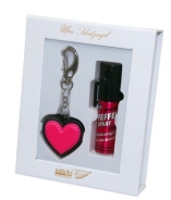 Geschenkbox: Herz-Alarm + Pfefferspray Lady Pink Schutzengel Geschenkbox: Herz-Alarm + Pfefferspray Lady Pink Schutzengel