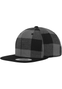 Checked Flanell Snapback - blk/cha Checked Flanell Snapback - blk/cha