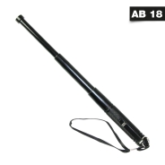 Mini Teleskop Abwehrstock - 13 Zoll - Mit Clip + Handschlaufe - schwarz KH Mini Teleskop Abwehrstock - 13 Zoll - Mit Clip + Handschlaufe - schwarz KH