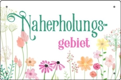 Blechschild - Naherholungsgebiet - BS259 (452) Blechschild - Naherholungsgebiet - BS259 (452)