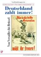 Buch - Deutschland zahlt immer! - Von Versailles bis Brüssel +++EINZELSTÜCK+++ Buch - Deutschland zahlt immer! - Von Versailles bis Brüssel +++EINZELSTÜCK+++