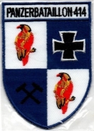 Aufnäher - Panzerbataillon 414 +++EINZELSTÜCK+++ Aufnäher - Panzerbataillon 414 +++EINZELSTÜCK+++