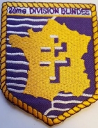 Aufnäher - Französische Armee "e;2eme Division Blindee / 2. Panzerdivision"e; +++EINZELSTÜCK+++ Aufnäher - Französische Armee "e;2eme Division Blindee / 2. Panzerdivision"e; +++EINZELSTÜCK+++